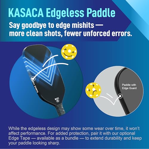 Pickleball Paddles, USAPA Carbon Fiber Pickleball Paddle with Pickle Ball Paddle Cover, Pickle Ball Raquette Pickle Ball Racket Edgeless Style