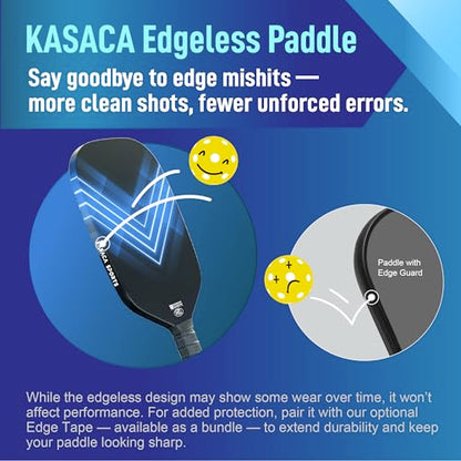 Pickleball Paddles, USAPA Carbon Fiber Pickleball Paddle with Pickle Ball Paddle Cover, Pickle Ball Raquette Pickle Ball Racket Edgeless Style