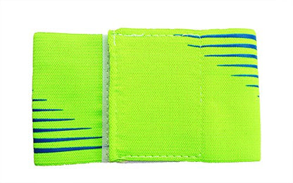Captain's Armband Soccer Football Captain Armbands for Multi-Sport - Pack of 5 Colour - color: Multicolor