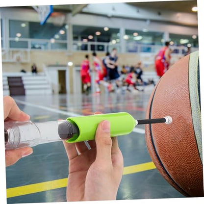 Kisangel Yoga Ball Pump Basketball Air Pump Soccer Ball Pump Balloon Hand Pump Hand Pump for Balls Volleyball - color: Light Green