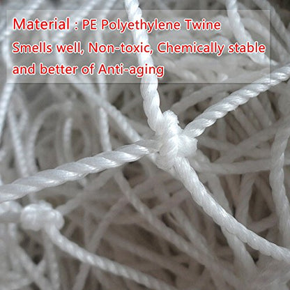 Soccer Goal Net Football Polyethylene Training Nets Full Size, Post Not Included - style: 24 x 8FT-2.5mm