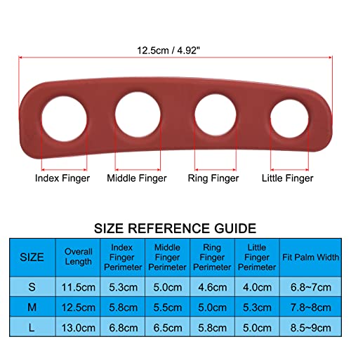 PATIKIL Basketball Shooting Aid, Basketball Finger Shoot Trainer Training Equipment for Youth, Adults - color: Dark Red, size: Medium