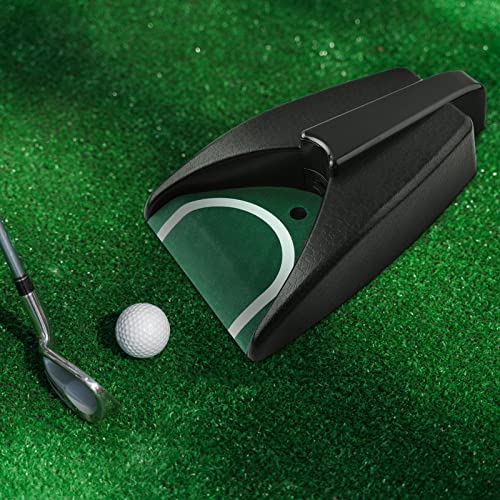 Automatic Putting Cup, Putting Training Ball Hole with Auto Return Machine Hole Auto Returning Practice for Indoor Outdoor Garden Lawn Practice