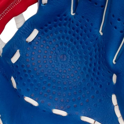SSK Z5 Craftsman Infield Baseball Glove – 11.25” - 11.5” - 11.75” - 12” – Right & Left Hand Throw - color: Royal/White/Red, size: 11.5" - Right Hand Throw