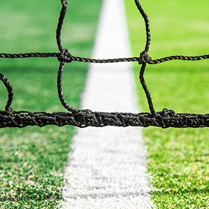 VERMONT Tennis Net – Championship Quality, Heavy-Duty HDPE | 42ft Doubles or 33ft Singles | 4 Thickness Options (2mm–3.5mm)