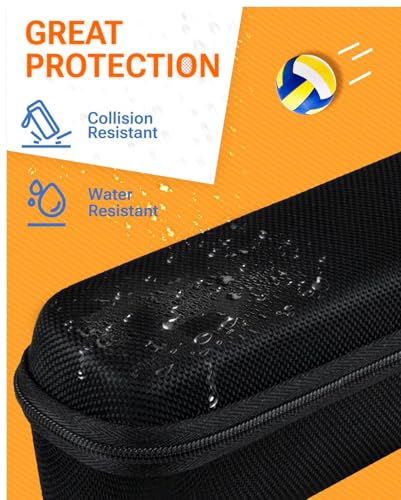 Pumteck Electric Ball Pump (with Case), Smart Air Pump Portable Fast Ball Inflation with Precise Pressure Gauge and Digital LCD Display for Football Basketball Volleyball Football