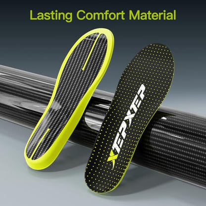 2026 Sport Carbon Fiber Performance Insoles –Customized Inserts, Non-Cleated Shoes–Basketball, Volleyball, Racquet Sports, Running & More–Run Faster, Jump Higher, Recover Quicker, Protect from Injury - size: MEN 11-11 1/2 | WOMEN 12-12 1/2--294mm