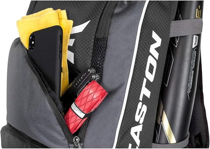 Easton | GAME READY Backpack Equipment Bag | Adult | Baseball & Softball | Multiple Colors - color: White