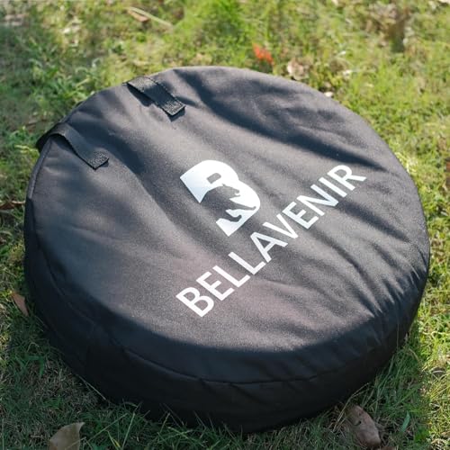 BELLAVENIR Outdoor Pop-up Defenders Football Basketball Soccer 3-Pack Dummies Portable Training Equipment Upgraded Spring Coil