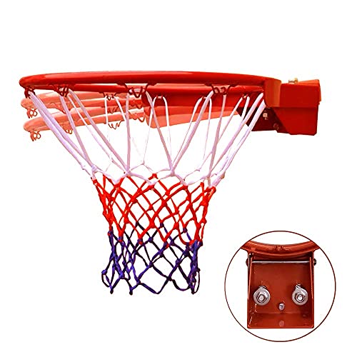 THUNDERBAY Reinforced Heavy Duty Breakaway Wall Mounted Basketball Rim,18 inch Basketball Rim Goal Replacement for Indoor Outdoor Walls - style: 18 Inch Breakaway