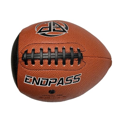 ENDPASS Pass and Catch Pass Back Football Training Practice Equipment for Youth Ball Handling Shooting Skill Improving Supplies - size: Size 6