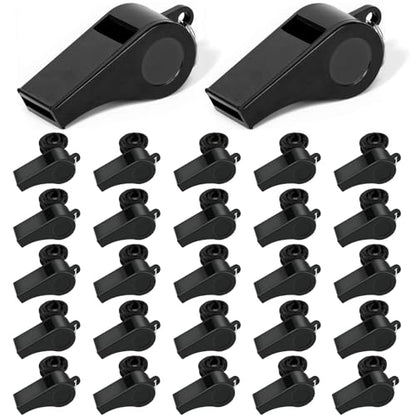 Mototo 72/144/200 PCS Plastic Whistle for Coach with Lanyard Loud Crisp Sound Sports Referee Whistle Multicolor Bulk for Adults Coaches Referees Teachers Officials Polices
