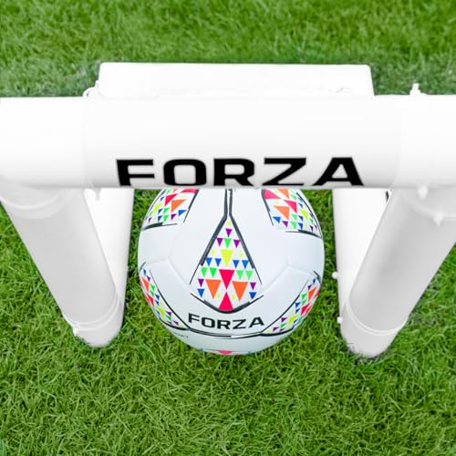 FORZA Mini Target Goal - The Smallest Soccer Goal in the World! l 16" Target Goal - Train with Precision. Passing & Shooting. UK Made, 2 Min Setup, Unbreakable Goalpost - Buy FORZA, Play Forever!