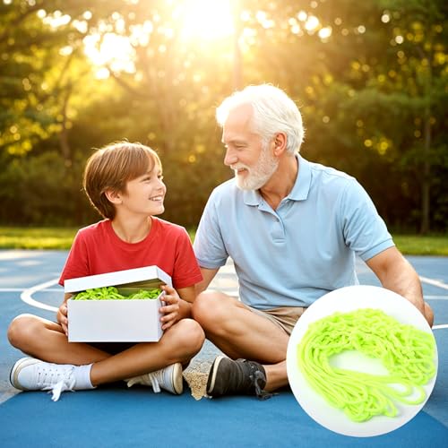 Nogeqi Nightlight Basketball Net Replacement, Basketball Hoop Net, Nylon Basketballs Nets Heavy Duty Outdoor, Fits Outdoor Indoor Standard Rim, All Weather Anti Whip Anti-Entanglement(12 Loops)