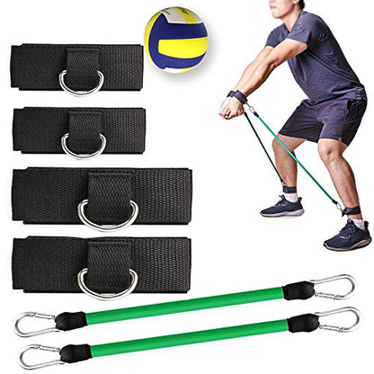 Volleyball Training Pass Rite Aid Resistance Band, Elastic Volleyball Resistance Belt Set for for Agility Training, Practicing Serving, Arm Swing Passing