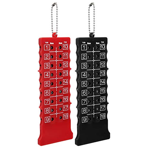 Estink Score Counter, ABS Material, 18 Hole Scoreboard, Compact Design for Easy Carrying, Ideal for Training and Competition Use