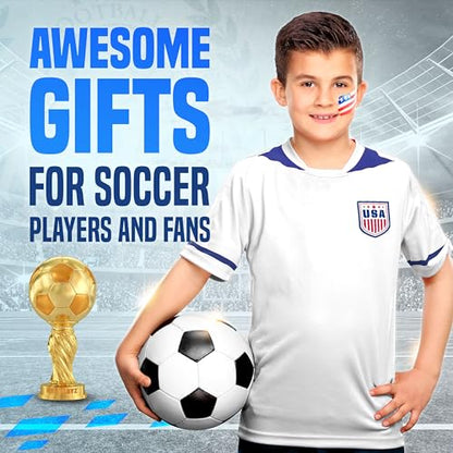 Soccer Goals - Pop-up Goals Portable Football Net 4'x3' ft, Kids Youth & Teens Backyard Games, Practice & Training