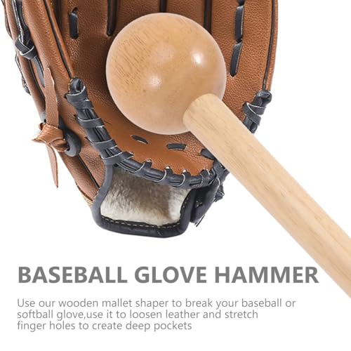 SUPVOX Baseball Gloves Mallet Softball Gloves Mallet for Men Catchers Mitt Accessory