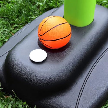 Grow’n Up® Basketball Stand, Sturdy & Durable, Kids Shoot Hoops, Basketball Games, Easy Assembly, Adjustable Heights, Ages 1.5+ - color: Grey