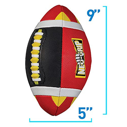 Franklin Sports Mini Sponge Foam Football - Grip-Tech Youth Football with Sift and Tacky, Easy Grip Cover - Perfect for Small Kids