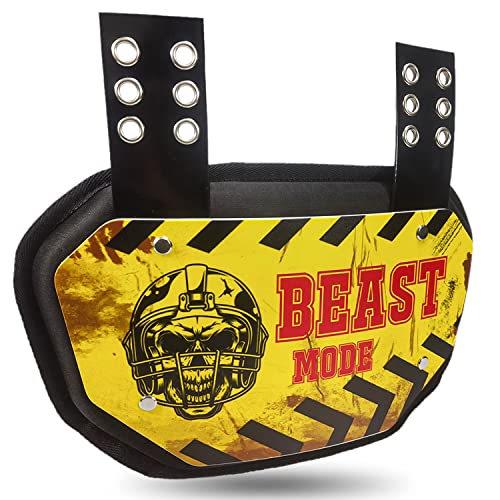 Sports Football Back Plate Football Backplates for Shoulder Pads Football, Rear Protector Lower Back Pads for Football Players, Lower backs will be safe and stylish with this sturdy backplate.