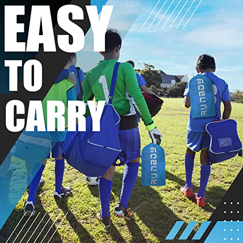 5x3 FT Kids Soccer Goal with Carry Bag, Portable Folding Soccer Net for Backyard Training, Indoor/Outdoor Use for Youth and Adults