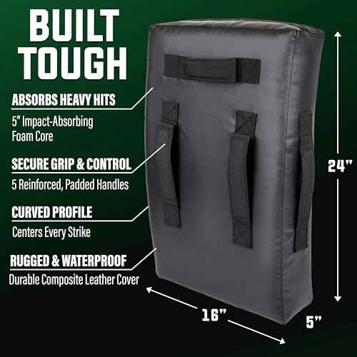 GoSports Premium Blocking Pads – Multisport Training Equipment for Football, Basketball, Lacrosse, & Martial Arts – Tackling Dummies & Kick Pads - style: 24" x 16" PRO
