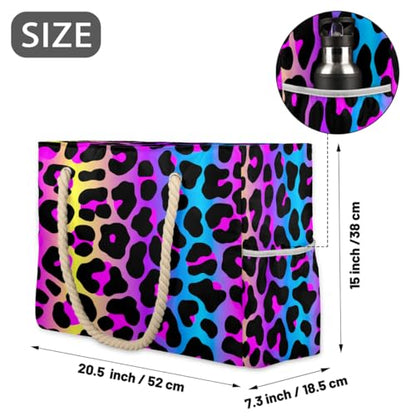 Beach Bag Waterproof Sand-proof Canvas Tote Lightweight Shoulder Bag Suitable for Family outdoor travel - color: D4