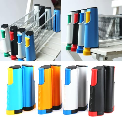 Portable Pingpong Net Table Tennis Set with Retractable Professional Tennis Accessories Portable Set - color: A