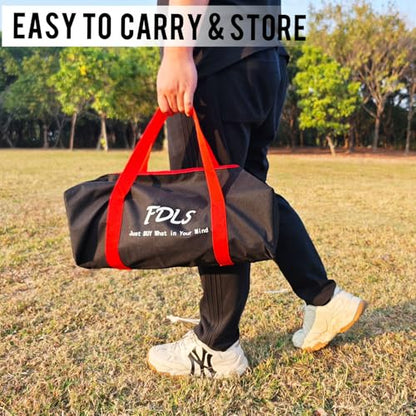 FDLS 5FT/10FT Portable Small Pickleball Net for Driveway Backyard,with Carry Bag for Indoor Outdoor, for All Levels, Easy Set up - style: 10FT Green