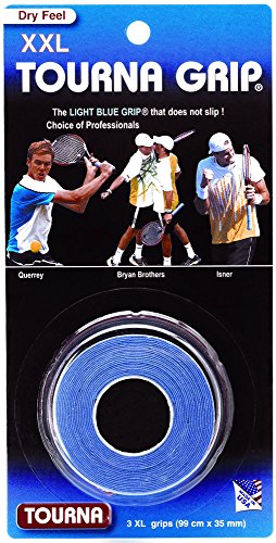TOURNA Grip XXL, Original Dry Feel Tennis Grips. - style: 3 Pack