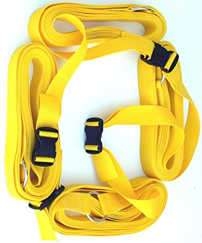 Home Court 2-inch Adjustable 30-ft Sand Court Line - 19AS - color: Yellow