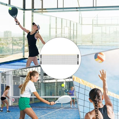 Badminton Net Portable,Foldable Height Adjustable Weatherproof - Tennis Net Outdoor Games | for Kids Adults Sports Training Practice Beach Court Driveway Park Playground Outdoor - size: 3.1m