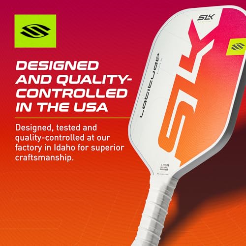 Selkirk Sport SLK Latitude 13mm Pickleball Paddle | Graphite Face with SpinFlex Surface & SX4 Polymer Core | Lightweight Pickleball Paddles for Men & Women | Control, Spin & Power