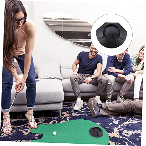 3pcs Golf Practice Disc Portable Putting Aid for Use Lightweight Training Device for All Ages for Home Office and Travel