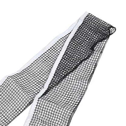 Retractable Table Tennis Net for Training Competition, Portable & Easy Setup Premium Replacement Table Tennis Net Posts Set with Strings for Schools Leisure Centers