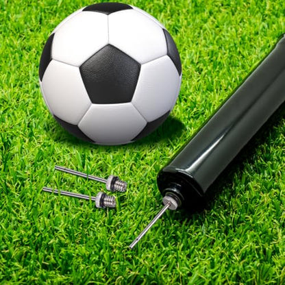 POPETPOP 20 Pcs Ball Inflation Needles with O-Ring for Basketball Soccer Volleyball Football Compatible with Hand and Electric Air Pumps Portable Sports Pump Needles