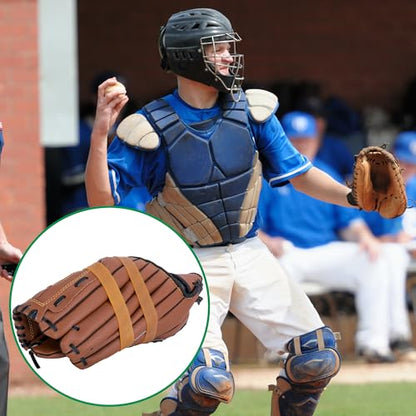 RunNico 20 Pcs Baseball Glove Rubber Band, Baseball Rubber Wrap Band, Elastic Softball Strap Accessories for Players to Keep The Shape of Gloves and Glove Better Care