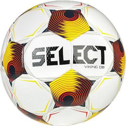 SELECT Viking DB Soccer Ball - color: White/Blue/Orange V25 - 8-Ball Pack, size: 4