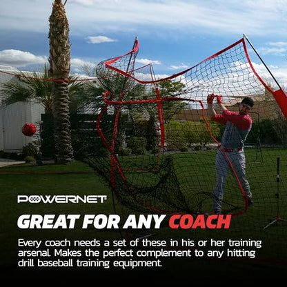 PowerNet Recreation Softball Bundle, Crusher Training Balls, Weighted Softballs and Padded Bucket, Pitching & Batting Practice Equipment (12 Softballs, 12 Crushers & 6 Weighted Balls)