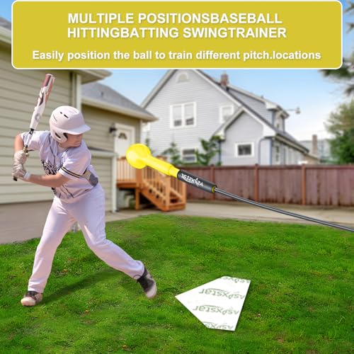 Baseball Hitting Trainer,Baseball Training Equipment, Baseball Batting Practice Equipment Baseball and Softball Hitting Stick - style: Softball Baseball Practice Equipment