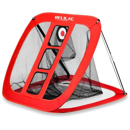 RELILAC Pop Up Golf Chipping Net - Indoor/Outdoor Golfing Target Accessories for Backyard Accuracy and Swing Practice - Gifts for Men, Dad, Husband, Women, Kid, Golfers