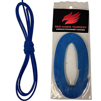 Glove Lace 3/16”x72” Baseball Glove Lace Pack - Glove Relacing - color: Royal