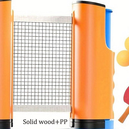 Portable Table Tennis Net Racket Set for Convenience