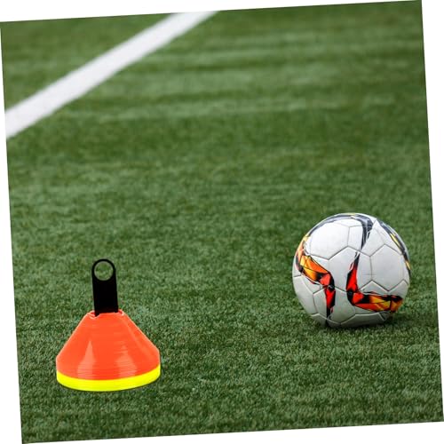 MAGICLULU 8pcs Plastic Racks Storage Practice Saucer Coaching Bottom Pro Equipment for Sturdy Agility Sports Marker Carriers Basketball Disc Handheld Cones Holders Carrying Soccer Training