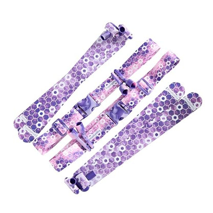 Flag Football Belts, Flag Football Kit for Children/Teenagers/Adults - color: Violet