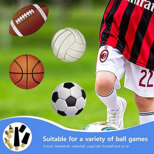 20 Pcs Inflator Needles Converter Pump Kit Bicycle Valve Adapter DV AV SV Converter Basketball Pump Football Ball Pump Sports Ball Inflator Equipment - color: Silver, black, gold
