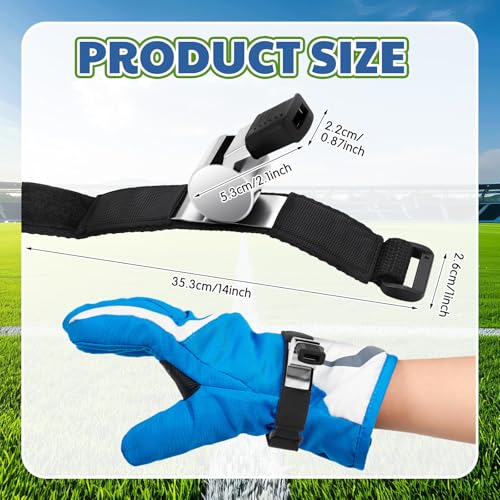 RoundFunny 2 Pieces Sports Coach Whistle with Strap Metallic Loud Official Hockey Football Soccer Referee Whistle with Rubber Sleeve for Coaches Polices Referees