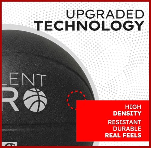 Silent Basketball – Black Mamba – Size 7 (29.5") – Quiet Indoor Dribbling – Premium Foam Basketball, Exact Shape – Certified Child Safe – Soundless, Noiseless Indoor Play - style: Lite Series