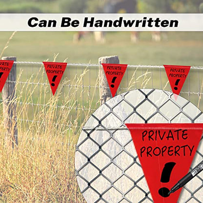 Caution Barricade Flags (102FT string) Warn of hazardous areas, traffic control.Marking construction sites, scaffolding, sporting events, private property.